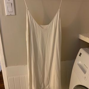 Wilfred free slip dress, white.